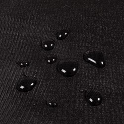 Ткань Oxford 240D PU 3000 (Ширина 1,48м), цвет Черный (на отрез) в Альметьевске