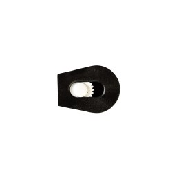 Зажим для шнура 4 мм KL цвет Чёрный + Белый (поштучно)  в Альметьевске