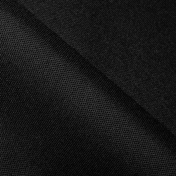 Ткань Oxford 600D PU (Ширина 1,48м), цвет Черный (на отрез) в Альметьевске