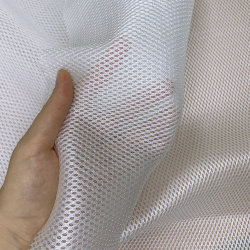 Сетка 3D трехслойная Air mesh 160 гр/м2, цвет Белый (на отрез)  в Альметьевске