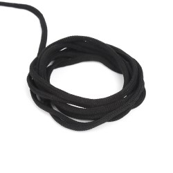 Шнур для одежды 4,5 мм, цвет Чёрный (на отрез)  в Альметьевске