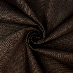 Ткань Рогожка (мебельная) (Ширина 140см), цвет Тёмно-Коричневый (на отрез) в Альметьевске