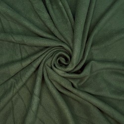 Флис Односторонний 130 гр/м2, цвет Темный хаки (на отрез)  в Альметьевске