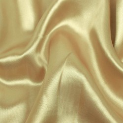 Ткань Атлас-сатин ЛЮКС, цвет Золотой (на отрез)  в Альметьевске