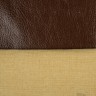 Ткань Дерматин (Кожзам) для мебели, цвет Коричневый (на отрез)