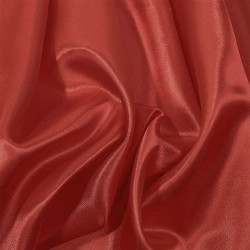 Ткань Атлас-сатин, цвет Красный (на отрез)  в Альметьевске