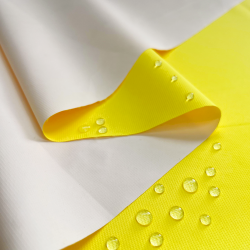 Водонепроницаемая Дышащая Мембранная ткань PU 10'000, цвет Жёлтый (на отрез)  в Альметьевске